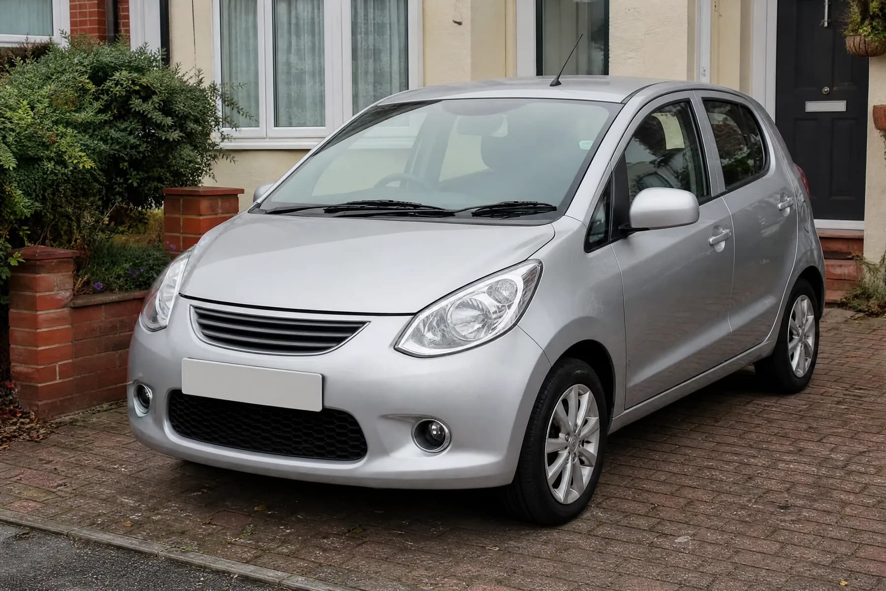 Original photo of a city hatchback