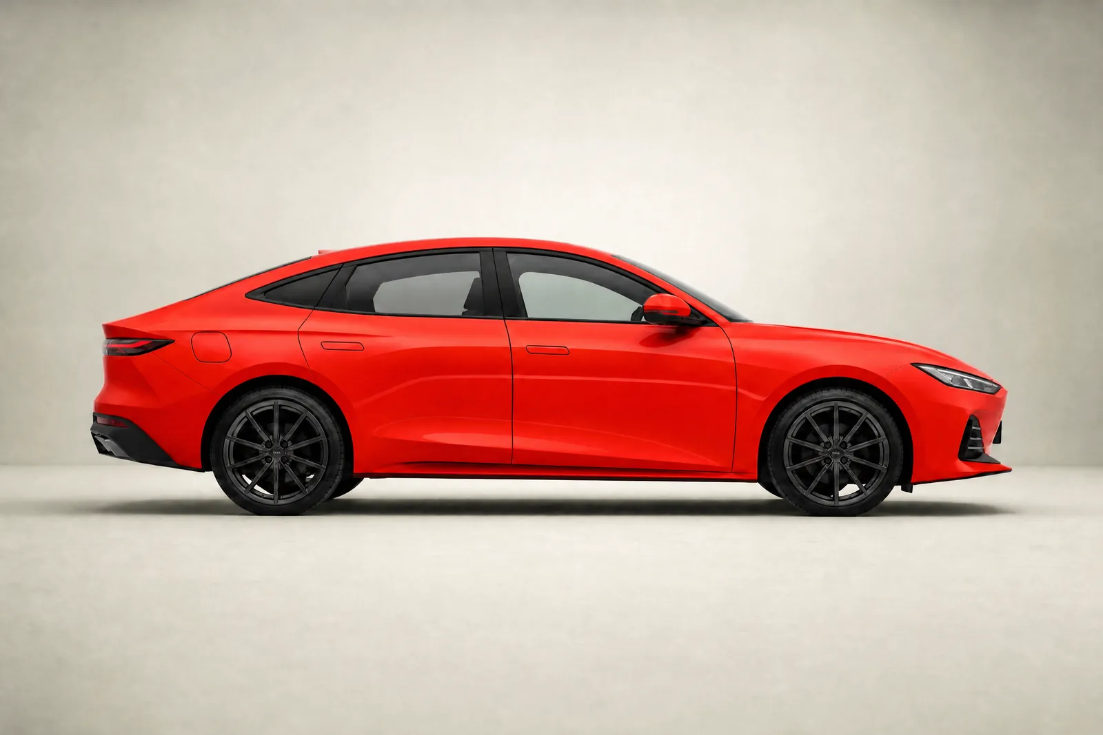 AI preview: fastback in Gloss Vermilion