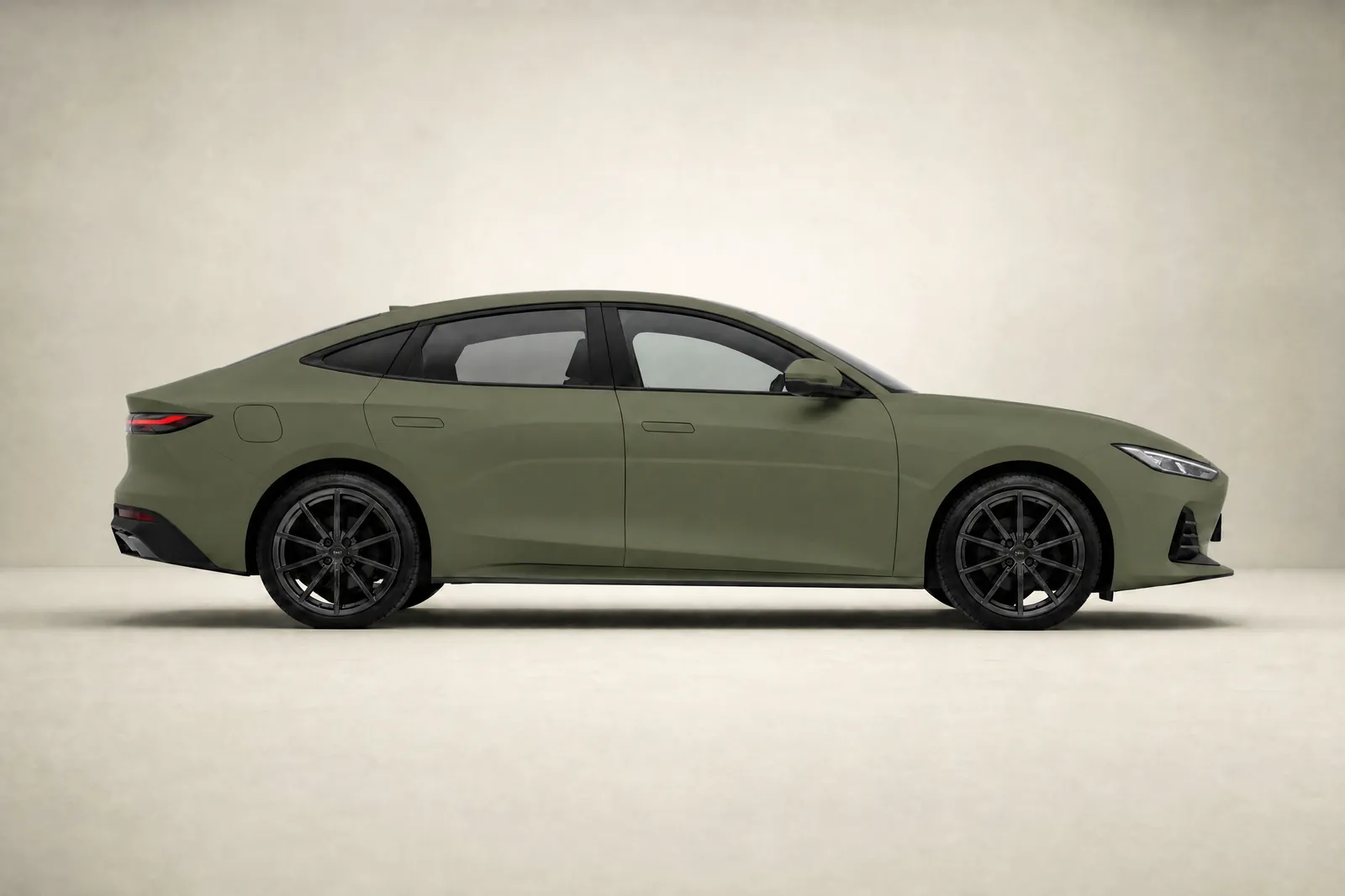AI preview: fastback in Matte Olive Drab