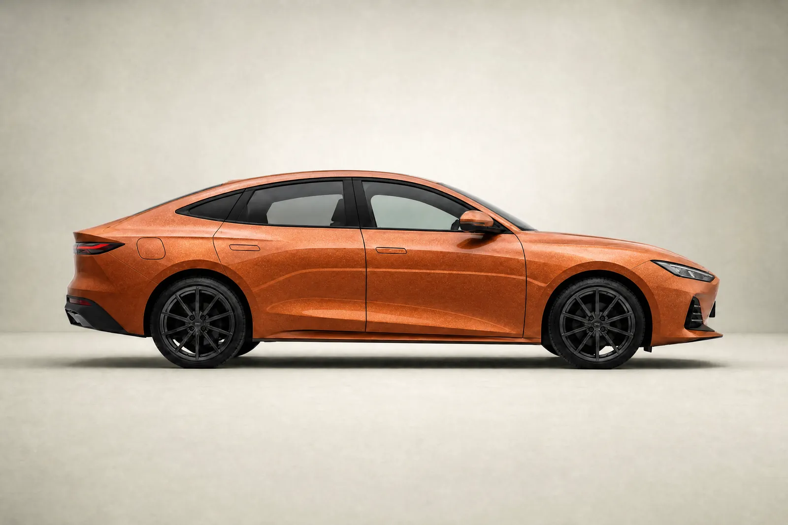 AI preview: fastback in Metallic Copper